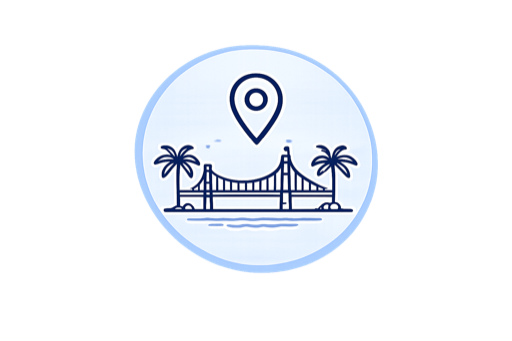 Cape Coral service area illustration