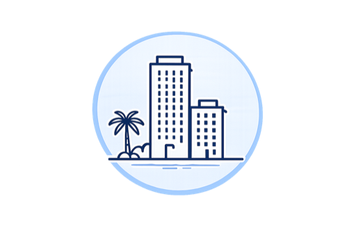 Fort Myers service area illustration