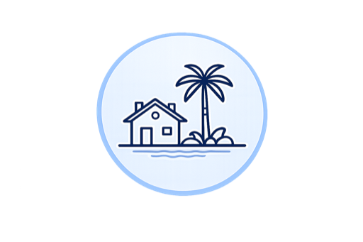 North Fort Myers service area illustration