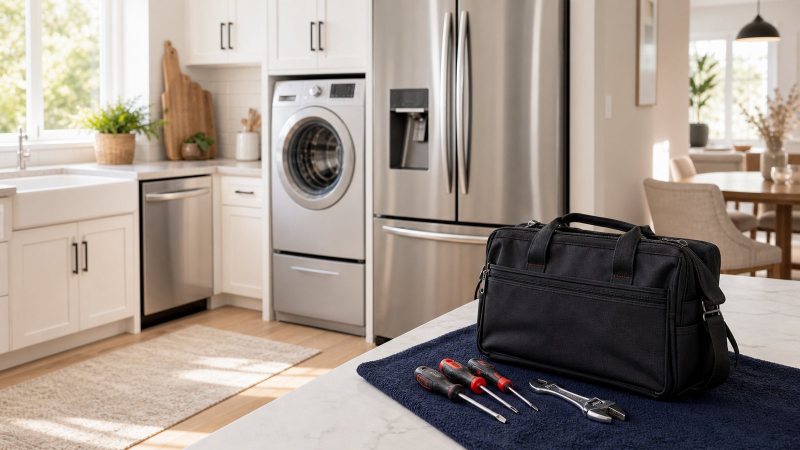 Appliance repair booking visual for brands page
