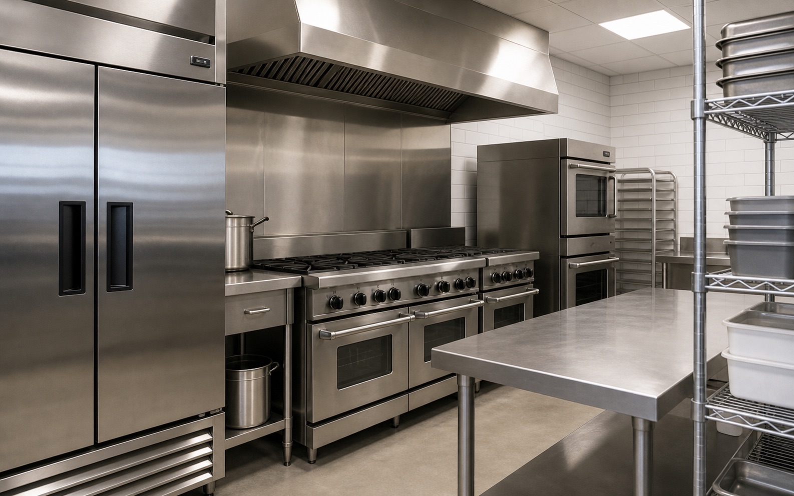 Commercial oven and range equipment visual