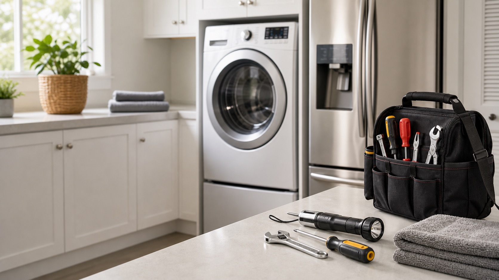 Contact FAQ support visual for appliance repair