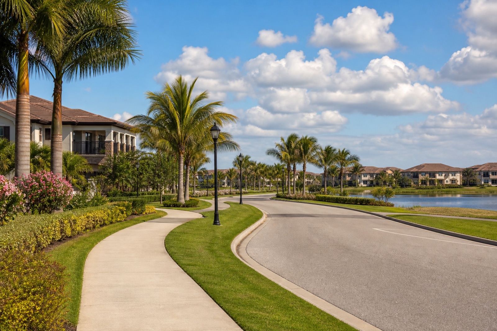 Estero residential service area visual
