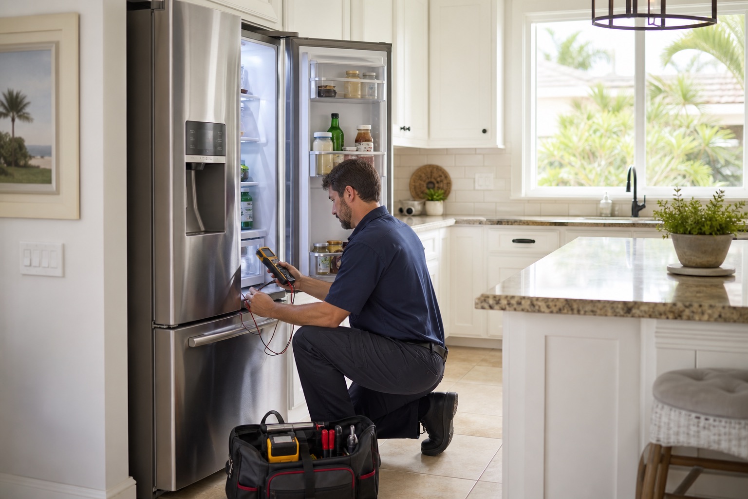Refrigerator repair service in Lehigh Acres FL