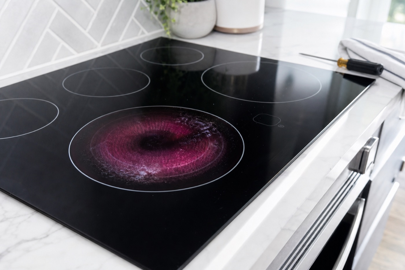 Cooktop element or burner issues