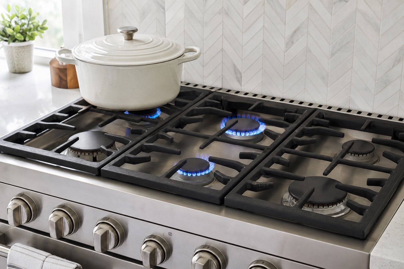 Range burners not working correctly