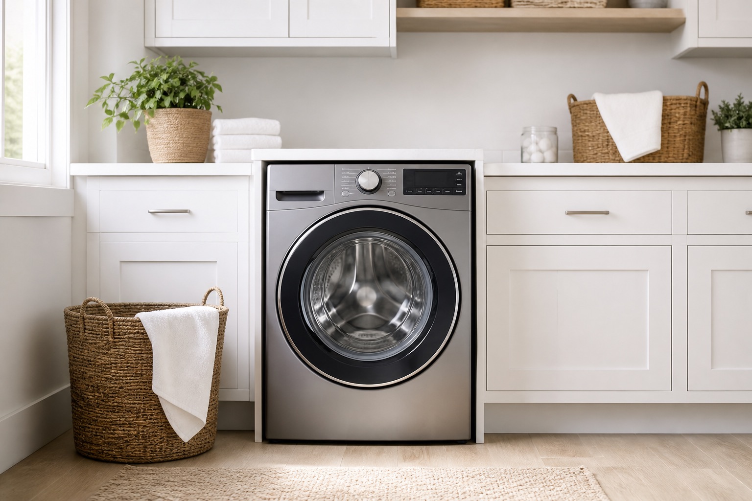 Front-load washer repair visual