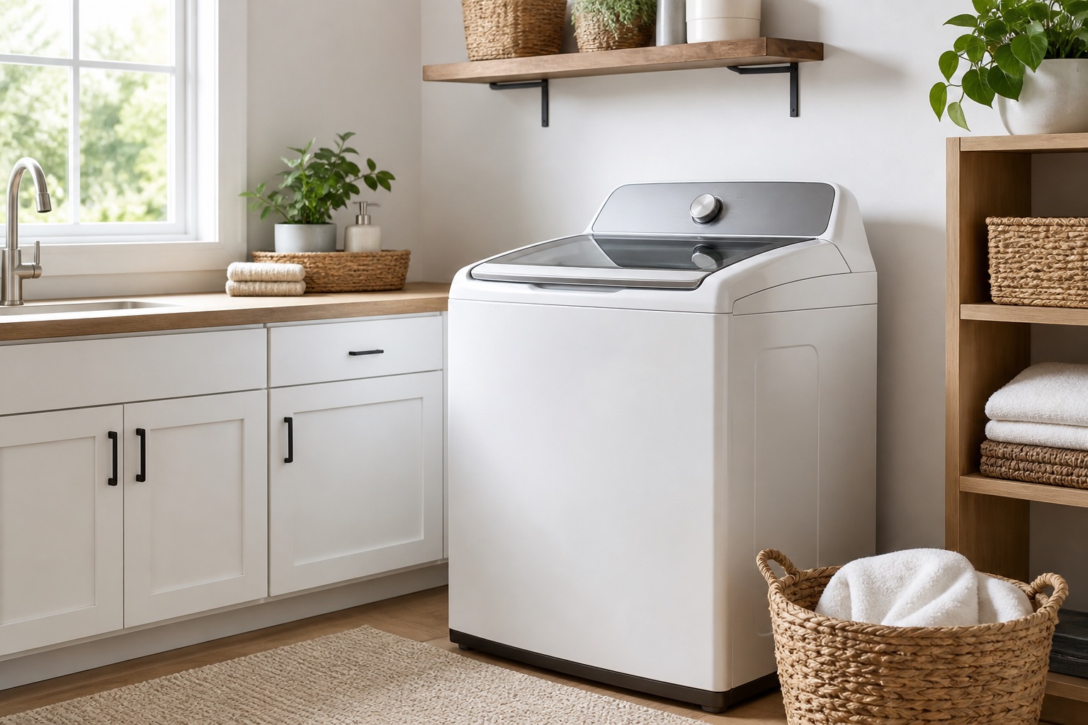 Top-load washer repair visual