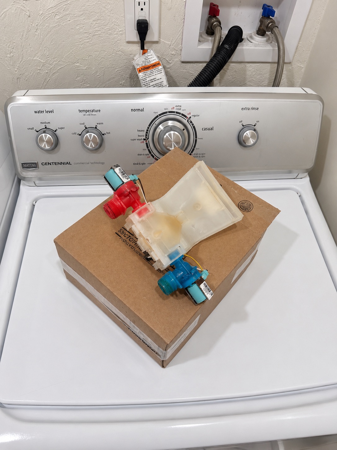 Maytag MWWC300VW1 washer serviced during an appliance repair visit in Cape Coral, Florida