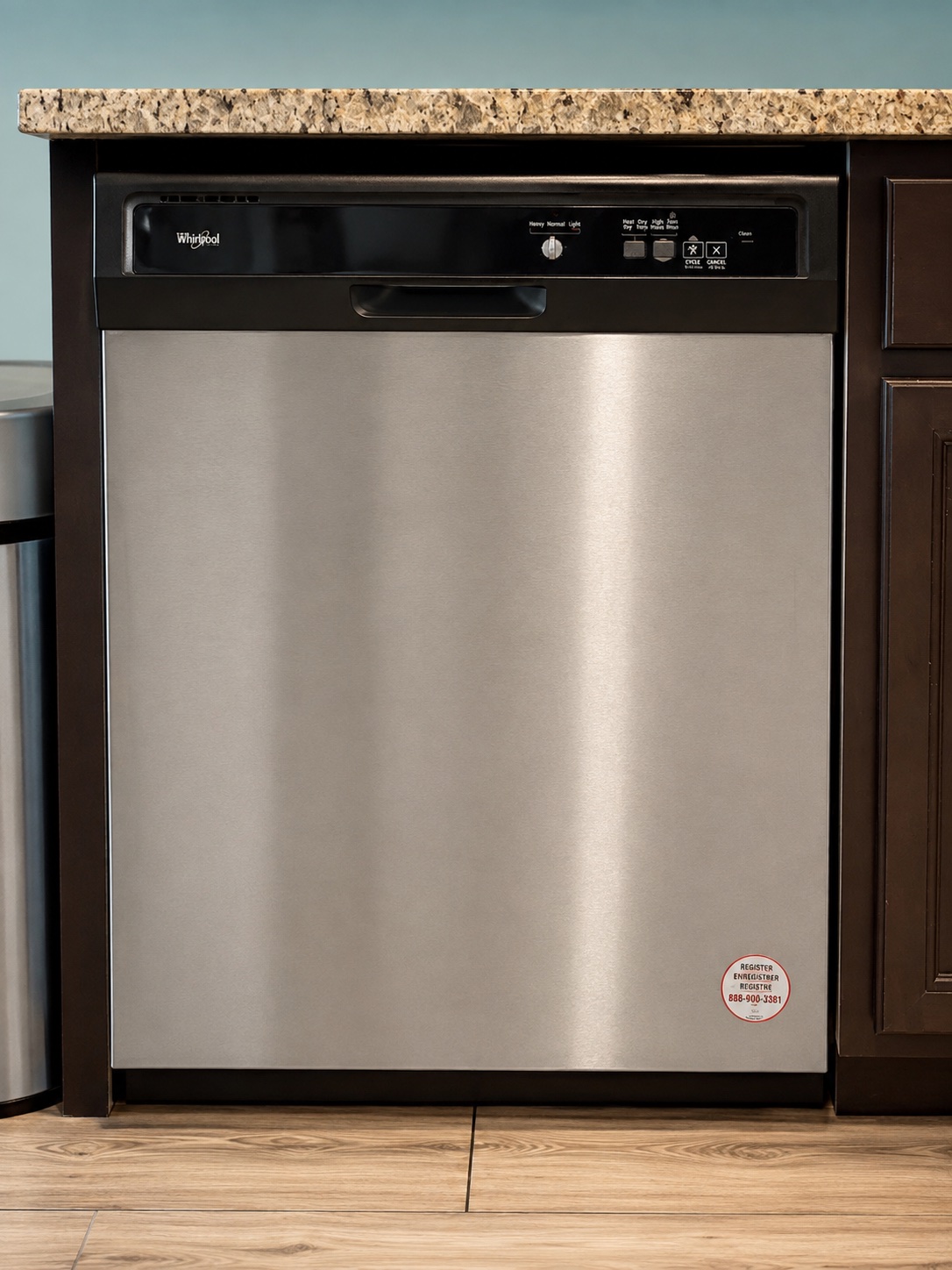 Whirlpool WDT970SAHS1 dishwasher repaired during a Fort Myers Florida dishwasher drain service call