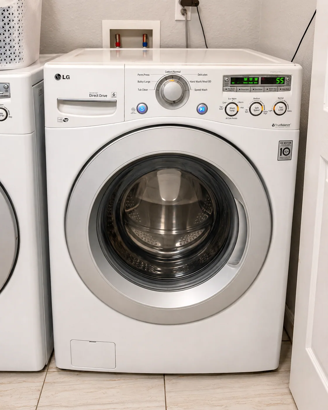 LG washer working properly after drain pump replacement