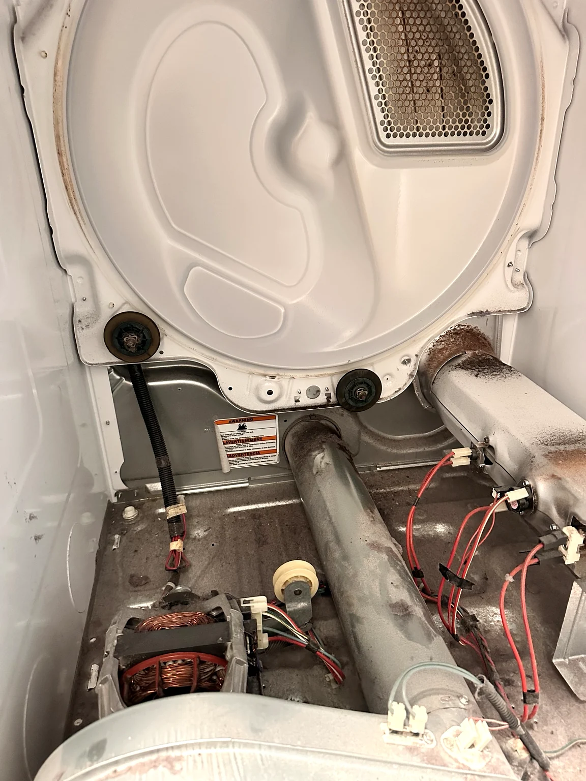 Dryer internal repair